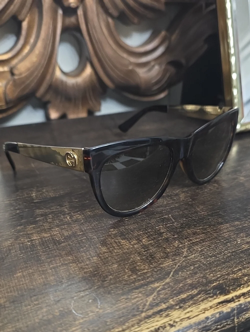 Tortoiseshell Cateye Sunglasses Gucci 3739/N/S